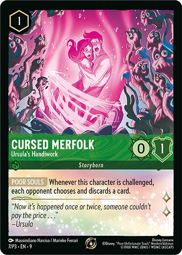 Cursed Merfolk - Ursula's Handiwork (7/P3) [Promo Cards] | Shuffle n Cut Hobbies & Games