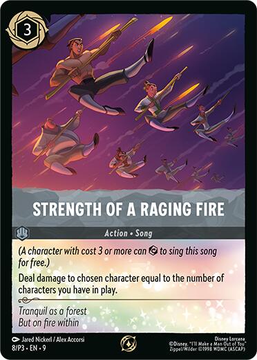 Strength of a Raging Fire (8/P3) [Promo Cards] | Shuffle n Cut Hobbies & Games