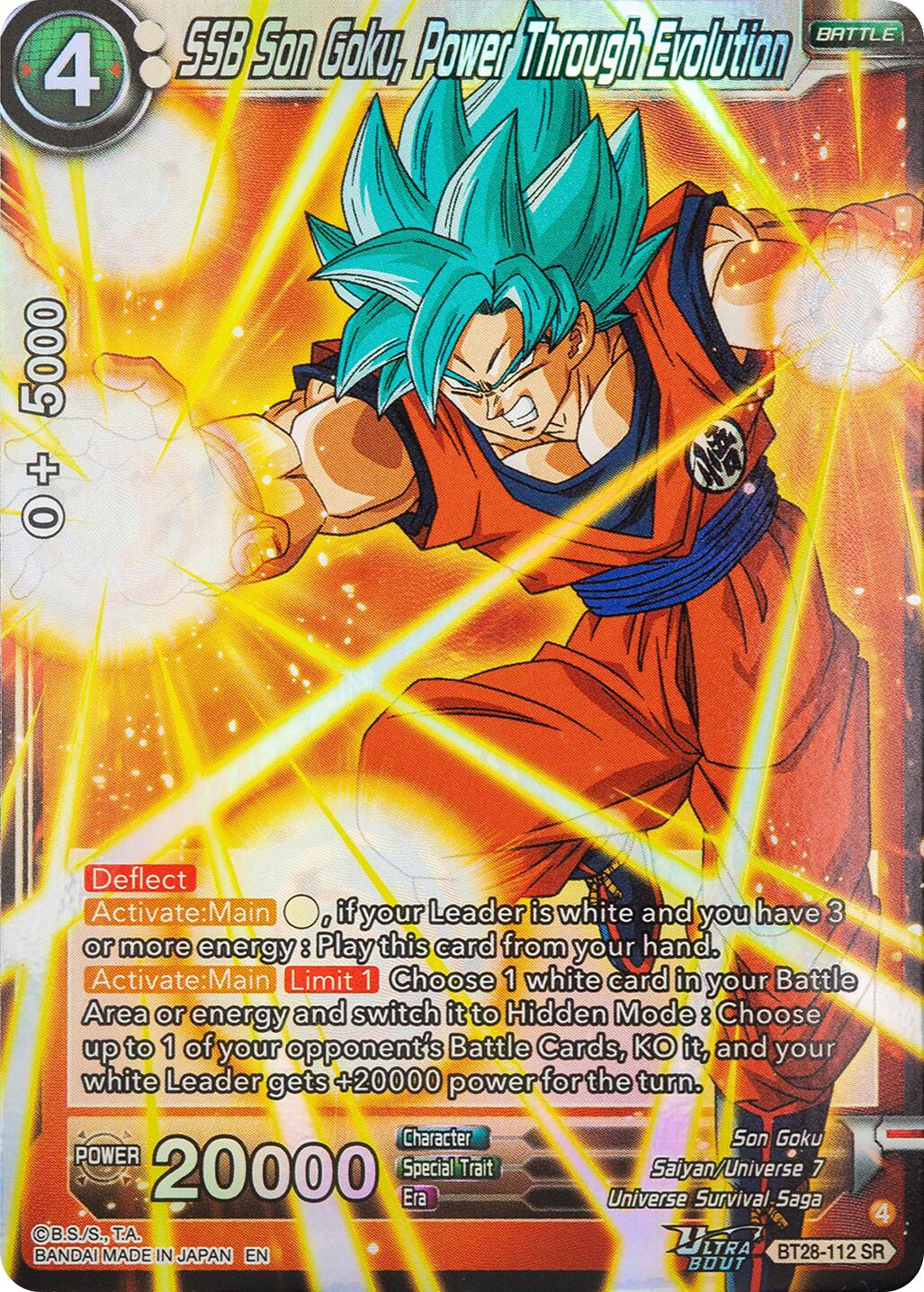 SSB Son Goku, Power Through Evolution (BT28-112) [Prismatic Clash] | Shuffle n Cut Hobbies & Games