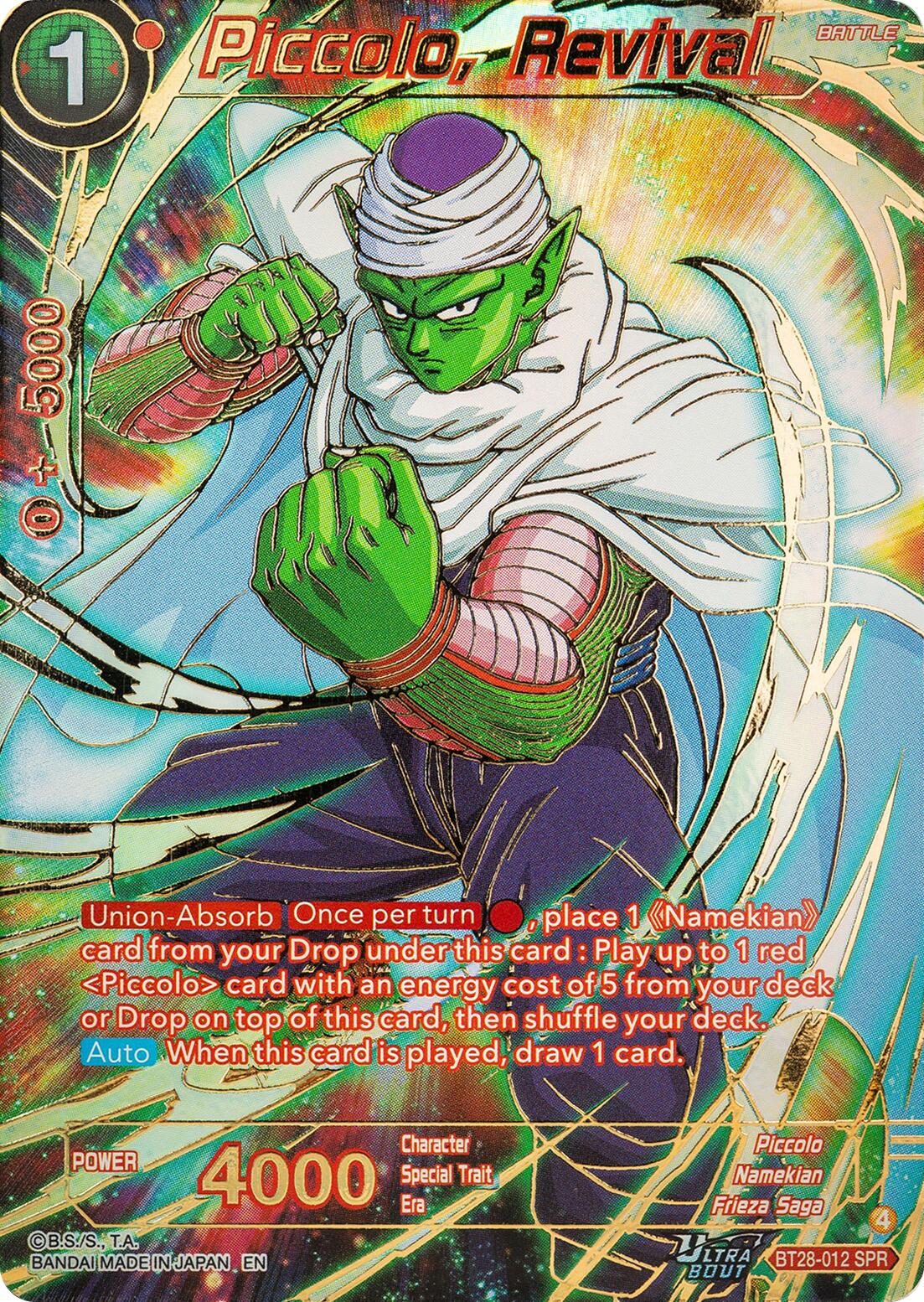 Piccolo, Revival (BT28-012) [Prismatic Clash] | Shuffle n Cut Hobbies & Games