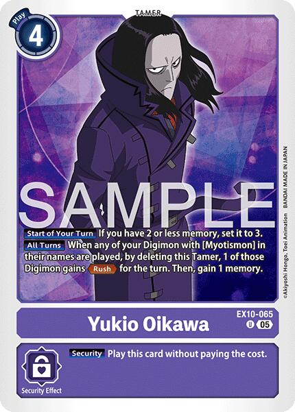Yukio Oikawa [EX10-065] [Sinister Order] | Shuffle n Cut Hobbies & Games