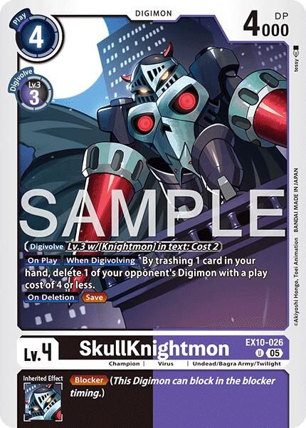 SkullKnightmon [EX10-026] [Sinister Order] | Shuffle n Cut Hobbies & Games