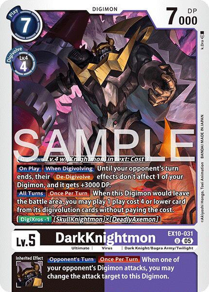 DarkKnightmon [EX10-031] [Sinister Order] | Shuffle n Cut Hobbies & Games