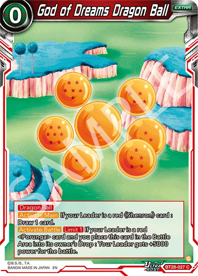 God of Dreams Dragon Ball (BT28-027) [Prismatic Clash]