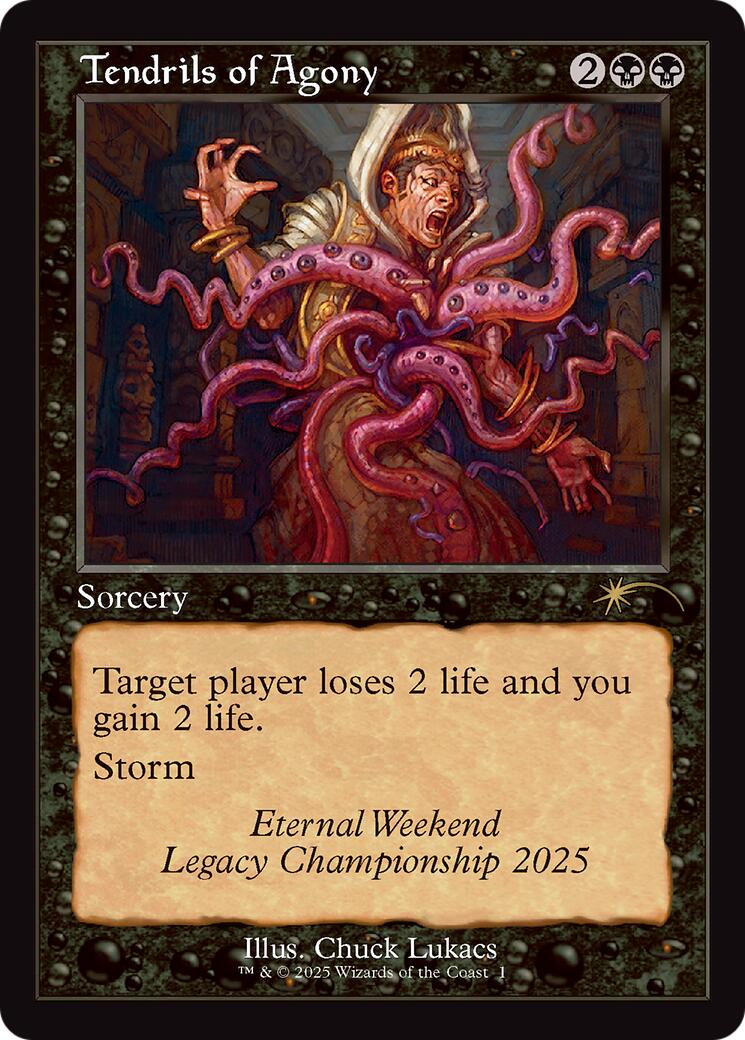 Tendrils of Agony (Retro Frame) (Eternal Weekend 2025 Promo) [Eternal Weekend] | Shuffle n Cut Hobbies & Games