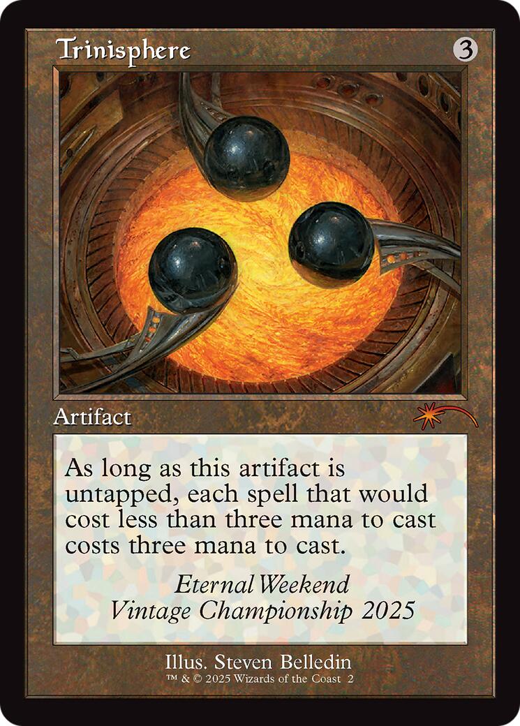 Trinisphere (Retro Frame) (Eternal Weekend 2025 Promo) [Eternal Weekend] | Shuffle n Cut Hobbies & Games
