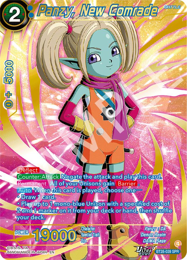 Panzy, New Comrade (SPR) (BT28-039) [Prismatic Clash] | Shuffle n Cut Hobbies & Games