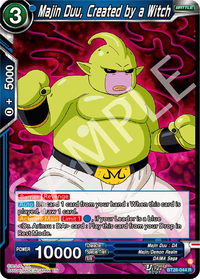 Majin Duu, Created by a Witch (BT28-044) [Prismatic Clash] | Shuffle n Cut Hobbies & Games
