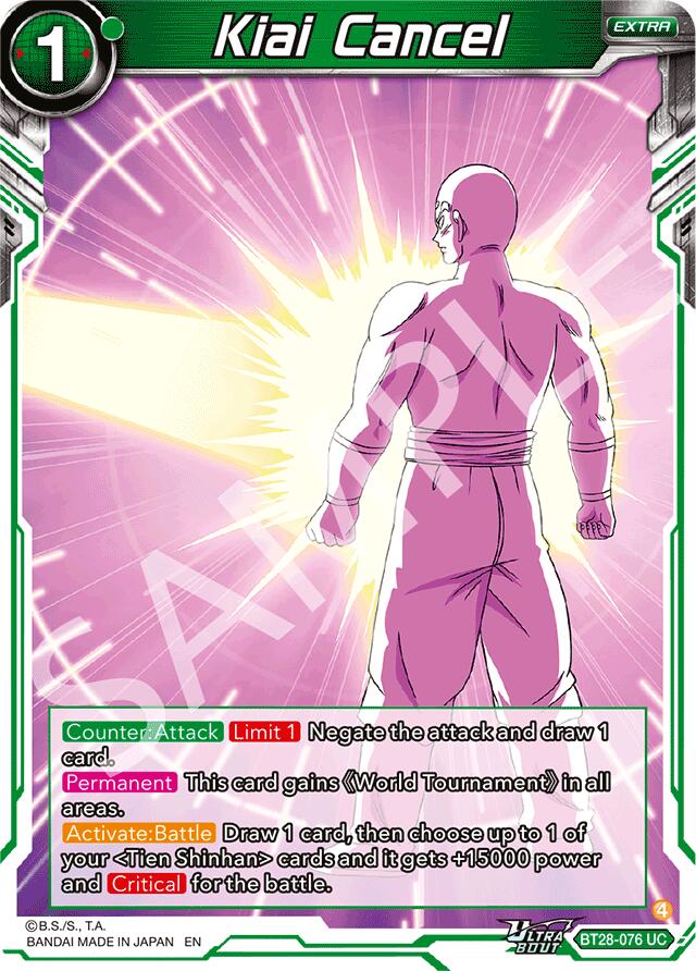 Kiai Cancel (BT28-076) [Prismatic Clash] | Shuffle n Cut Hobbies & Games