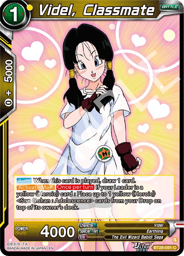 Videl, Classmate (BT28-091) [Prismatic Clash] | Shuffle n Cut Hobbies & Games