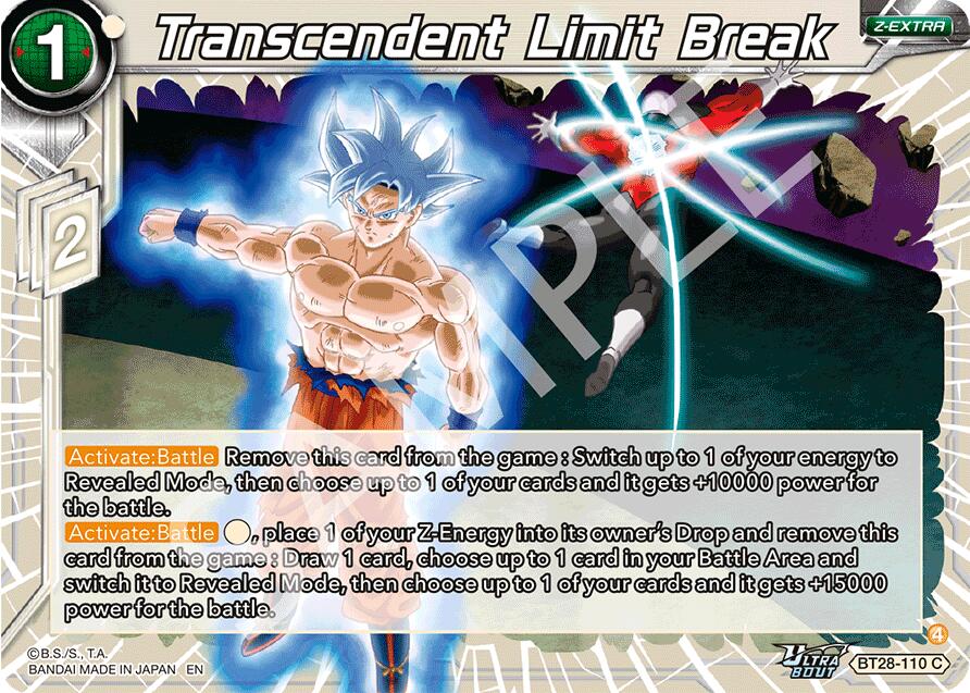 Transcendent Limit Break (BT28-110) [Prismatic Clash] | Shuffle n Cut Hobbies & Games