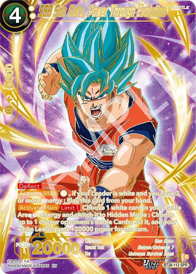 SSB Son Goku, Power Through Evolution (SPR) (BT28-112) [Prismatic Clash] | Shuffle n Cut Hobbies & Games