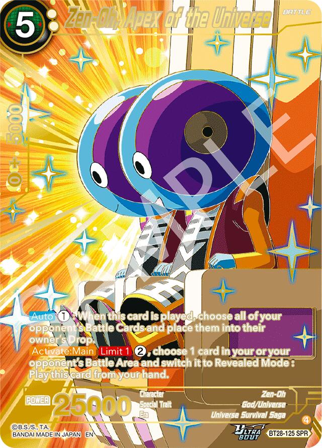 Zen-Oh, Apex of the Universe (SPR) (BT28-125) [Prismatic Clash] | Shuffle n Cut Hobbies & Games