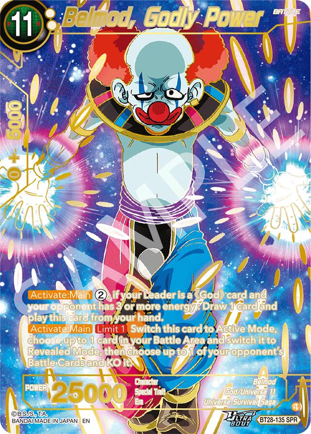 Belmod, Godly Power (SPR) (BT28-135) [Prismatic Clash] | Shuffle n Cut Hobbies & Games
