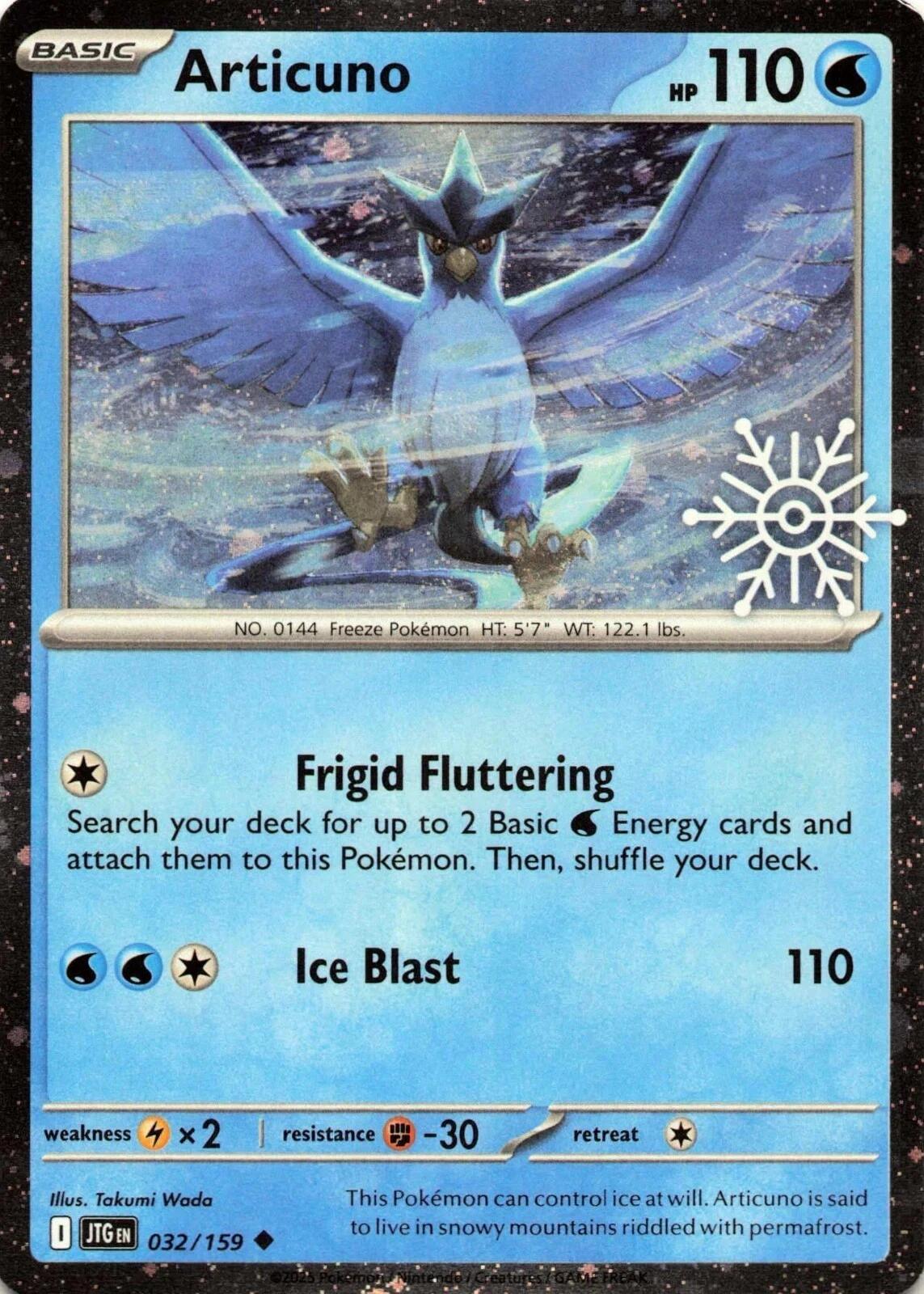 Articuno (032/159) (Holiday Calendar) [Miscellaneous Cards] | Shuffle n Cut Hobbies & Games
