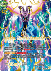 Beerus // Beerus, Dignified Destruction (Gold Stamped) (P-695) [Promotion Cards] | Shuffle n Cut Hobbies & Games