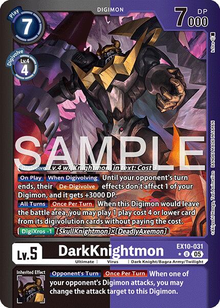 DarkKnightmon [EX10-031] (Limited Foil) [Sinister Order] | Shuffle n Cut Hobbies & Games