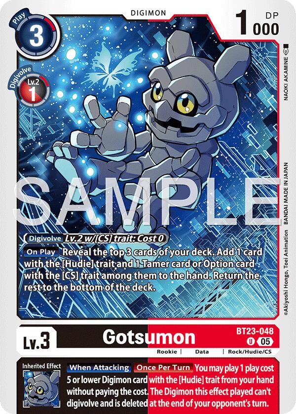 Gotsumon [BT23-048] [Hackers' Slumber] | Shuffle n Cut Hobbies & Games