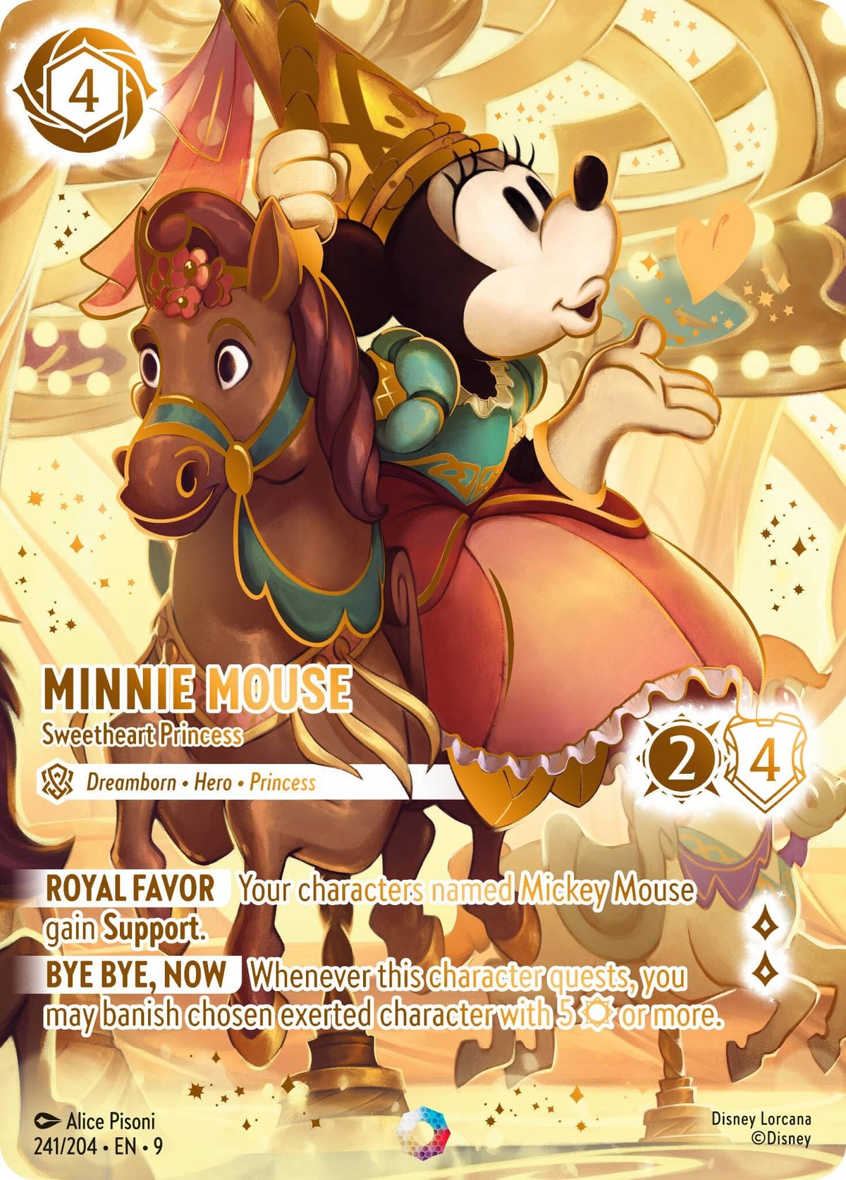 Minnie Mouse - Sweetheart Princess (Iconic) (241/204) [Fabled]