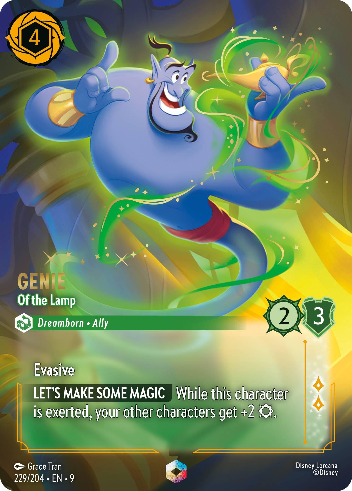 Genie - Of the Lamp (Enchanted) (229/204) [Fabled] | Shuffle n Cut Hobbies & Games