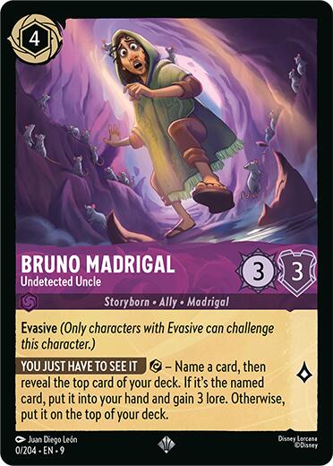 Bruno Madrigal - Undetected Uncle (0/204) [Fabled] | Shuffle n Cut Hobbies & Games