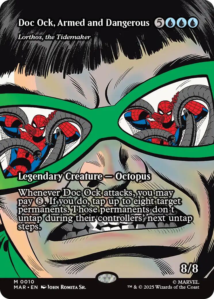 Doc Ock, Armed and Dangerous - Lorthos, the Tidemaker (Borderless) [Marvel's Spider-Man: Eternal-Legal] | Shuffle n Cut Hobbies & Games
