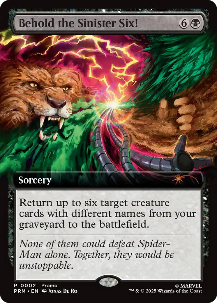Behold the Sinister Six! [Marvel's Spider-Man Promos] | Shuffle n Cut Hobbies & Games