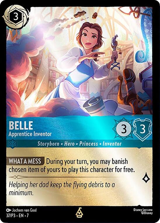 Belle - Apprentice Inventor (37) [Promo Cards] | Shuffle n Cut Hobbies & Games