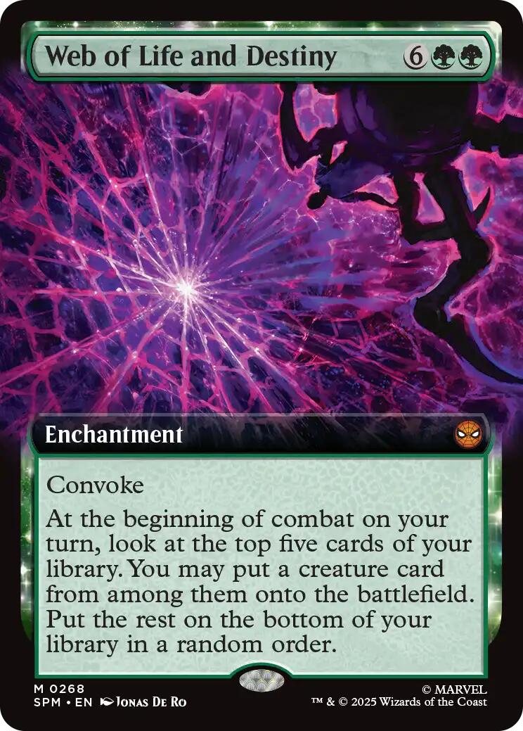 Web of Life and Destiny (Extended Art) [Marvel's Spider-Man] | Shuffle n Cut Hobbies & Games