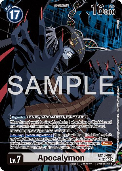 Apocalymon [EX10-061] (Alternate Art) [Sinister Order] | Shuffle n Cut Hobbies & Games