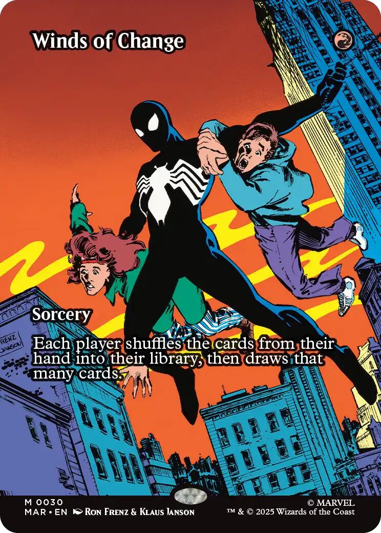 Winds of Change (Borderless) [Marvel's Spider-Man: Eternal-Legal] | Shuffle n Cut Hobbies & Games