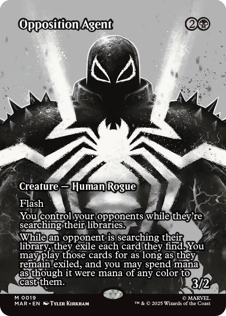 Opposition Agent (Borderless) [Marvel's Spider-Man: Eternal-Legal] | Shuffle n Cut Hobbies & Games