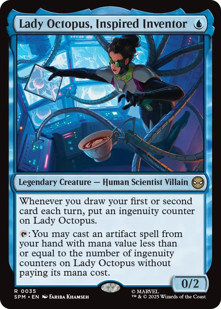 Lady Octopus, Inspired Inventor [Marvel's Spider-Man] | Shuffle n Cut Hobbies & Games
