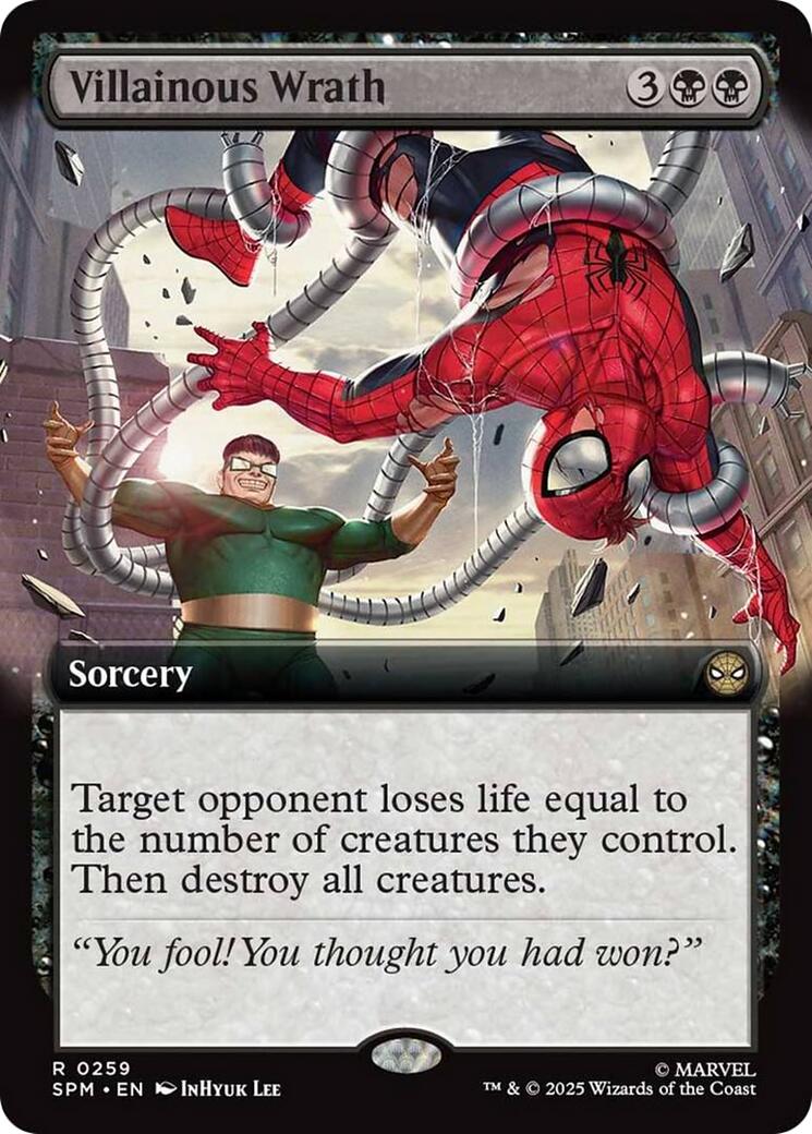 Villainous Wrath (Extended Art) [Marvel's Spider-Man] | Shuffle n Cut Hobbies & Games