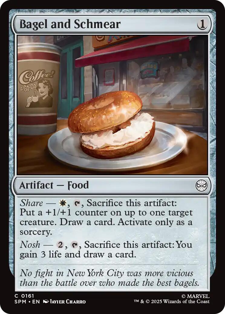Bagel and Schmear [Marvel's Spider-Man] | Shuffle n Cut Hobbies & Games
