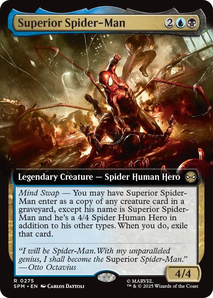 Superior Spider-Man (Extended Art) [Marvel's Spider-Man] | Shuffle n Cut Hobbies & Games