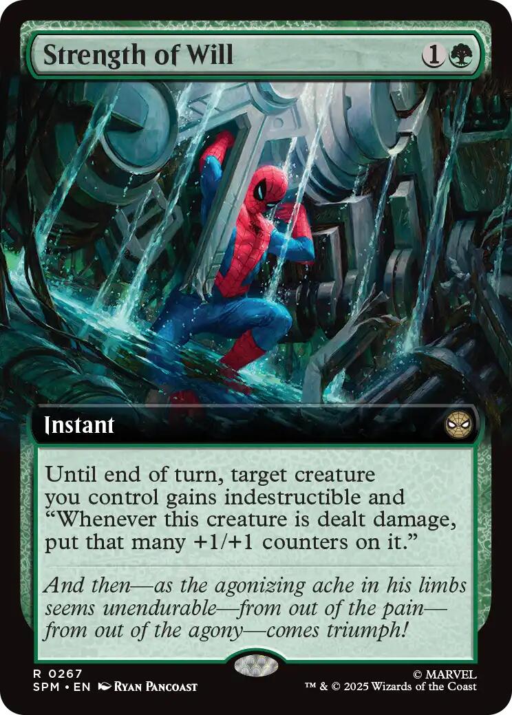 Strength of Will (Extended Art) [Marvel's Spider-Man] | Shuffle n Cut Hobbies & Games