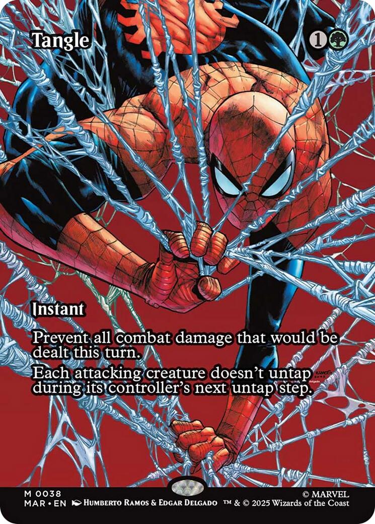 Tangle (Borderless) [Marvel's Spider-Man: Eternal-Legal] | Shuffle n Cut Hobbies & Games