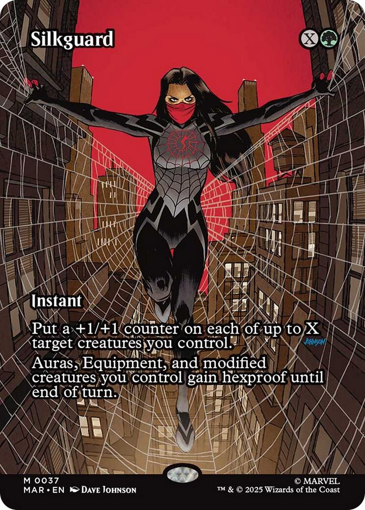 Silkguard (Borderless) [Marvel's Spider-Man: Eternal-Legal] | Shuffle n Cut Hobbies & Games