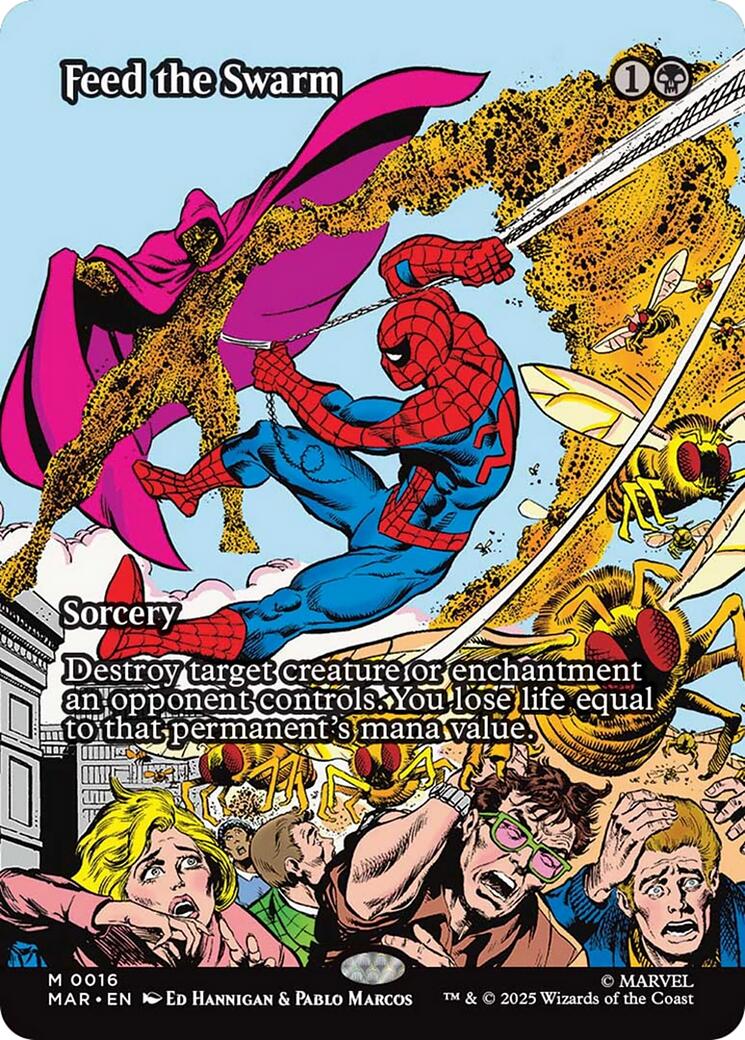Feed the Swarm (Borderless) [Marvel's Spider-Man: Eternal-Legal] | Shuffle n Cut Hobbies & Games