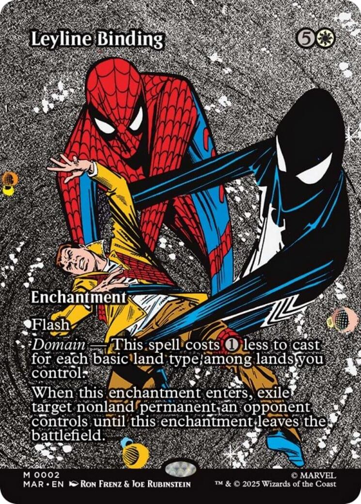 Leyline Binding (Borderless) [Marvel's Spider-Man: Eternal-Legal] | Shuffle n Cut Hobbies & Games