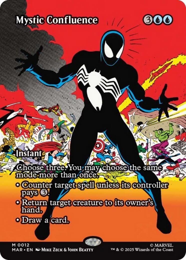 Mystic Confluence (Borderless) [Marvel's Spider-Man: Eternal-Legal] | Shuffle n Cut Hobbies & Games