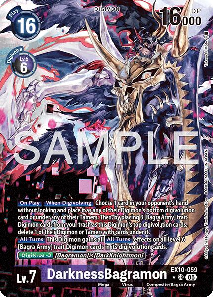 DarknessBagramon [EX10-059] (Alternate Art) [Sinister Order] | Shuffle n Cut Hobbies & Games