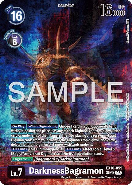 DarknessBagramon [EX10-059] (SP) [Sinister Order] | Shuffle n Cut Hobbies & Games