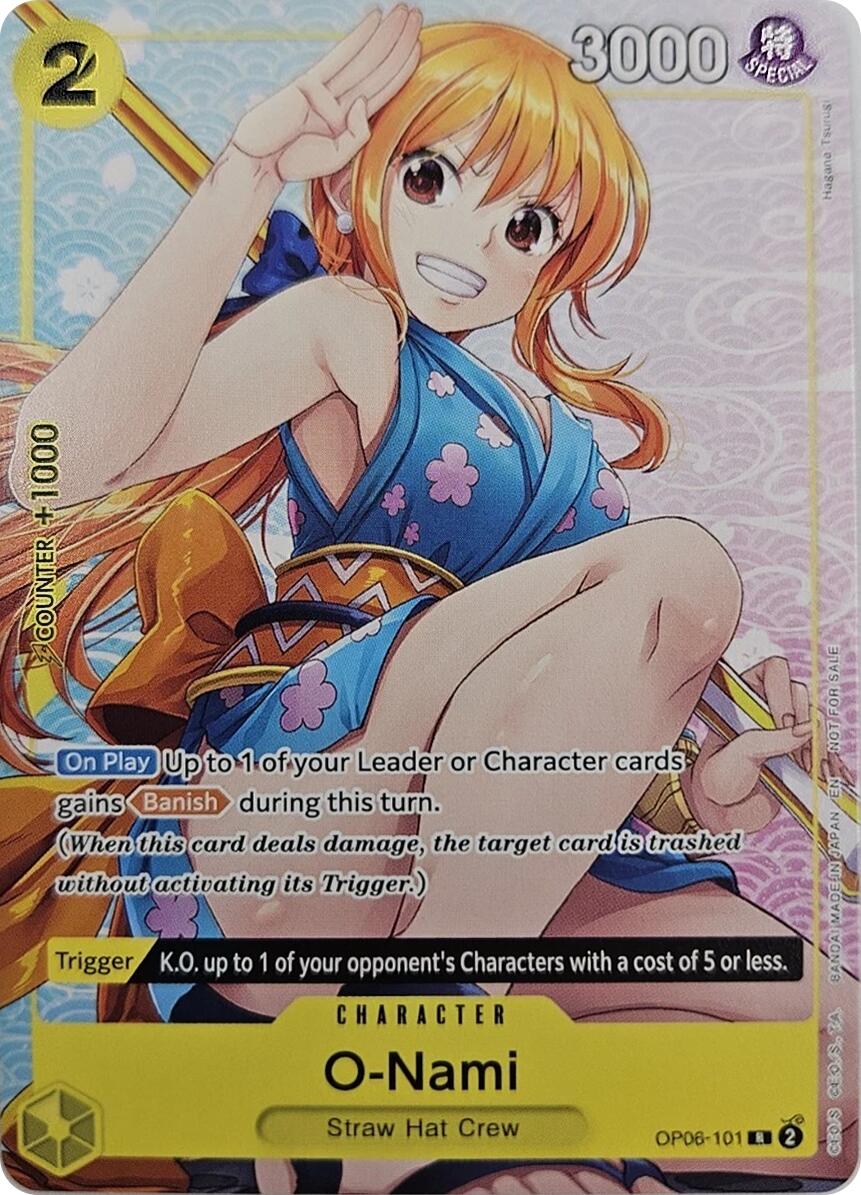O-Nami (Welcome Pack Vol. 2) [One Piece Promotion Cards] | Shuffle n Cut Hobbies & Games