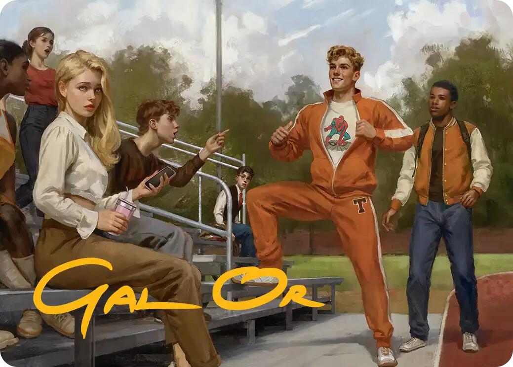 Flash Thompson, Spider-Fan Art Card (Gold-Stamped Signature) [Marvel's Spider-Man Art Series] | Shuffle n Cut Hobbies & Games