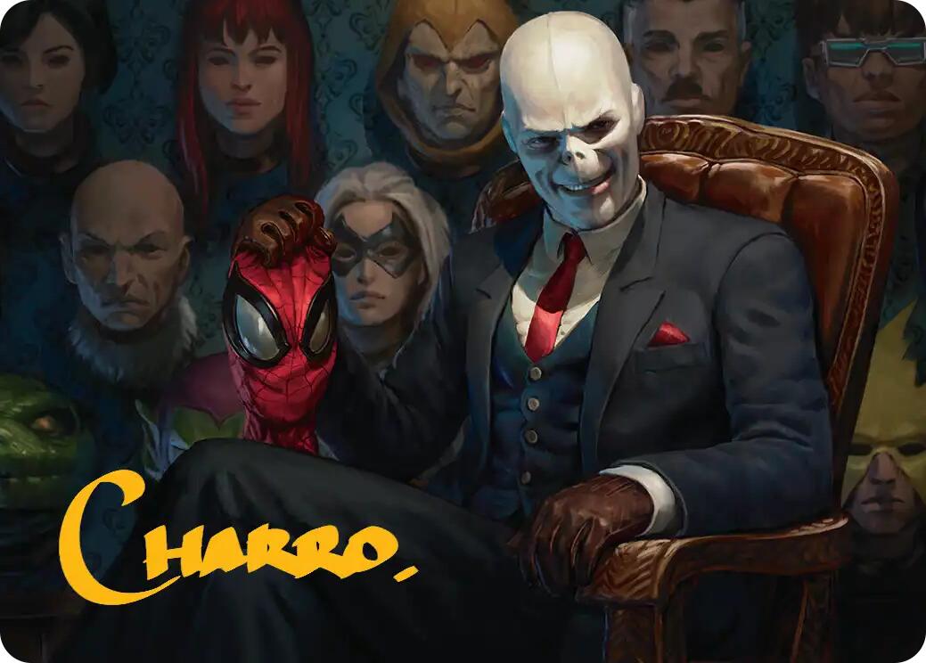 Chameleon, Master of Disguise Art Card (Gold-Stamped Signature) [Marvel's Spider-Man Art Series] | Shuffle n Cut Hobbies & Games