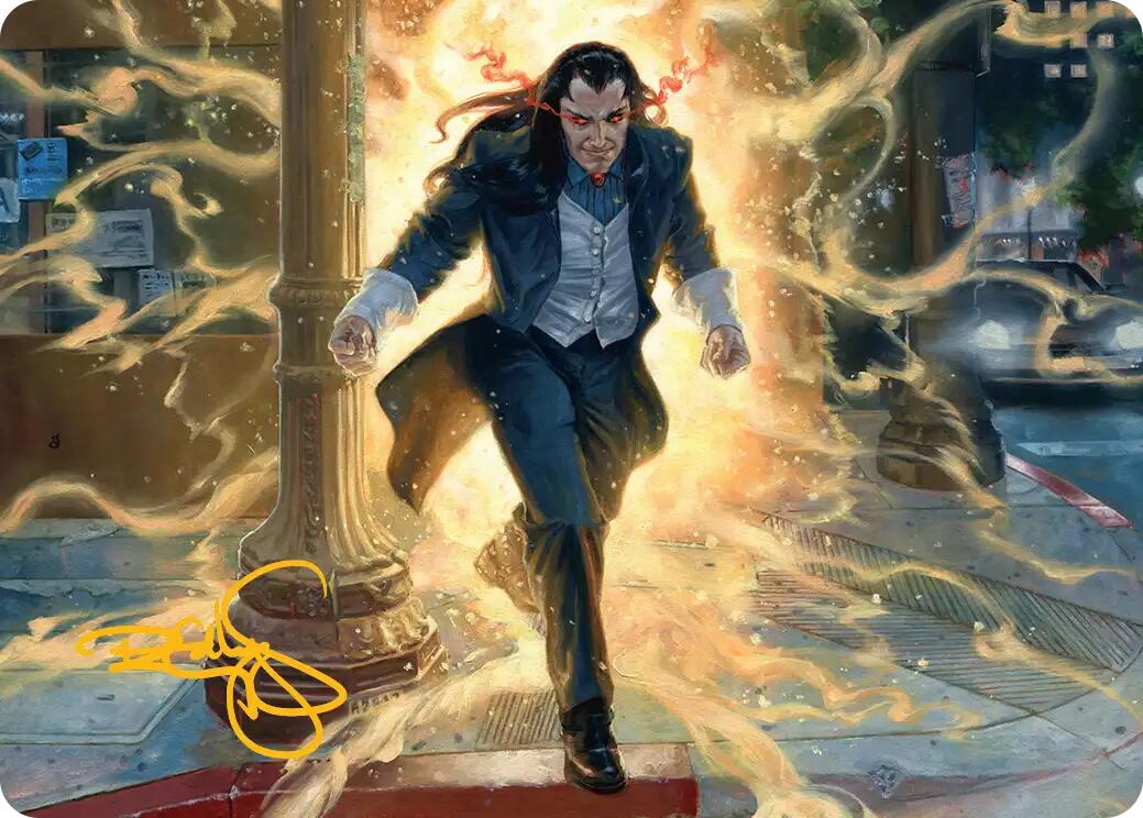 Morlun, Devourer of Spiders Art Card (Gold-Stamped Signature) [Marvel's Spider-Man Art Series] | Shuffle n Cut Hobbies & Games