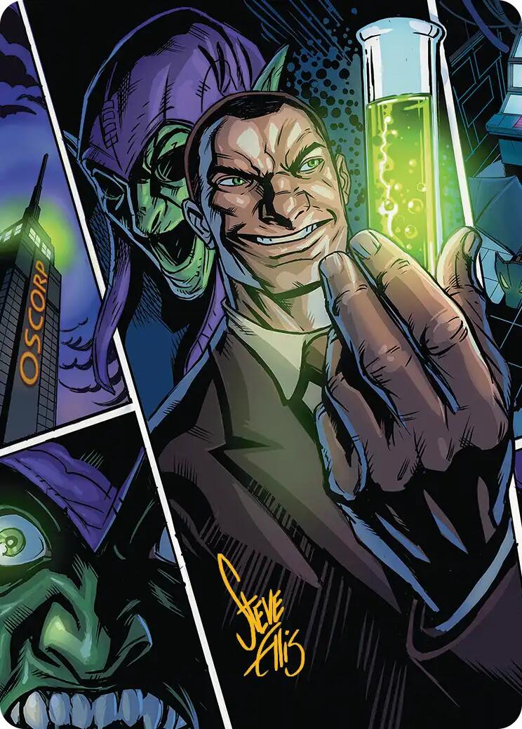 Norman Osborn Art Card (Gold-Stamped Signature) [Marvel's Spider-Man Art Series] | Shuffle n Cut Hobbies & Games