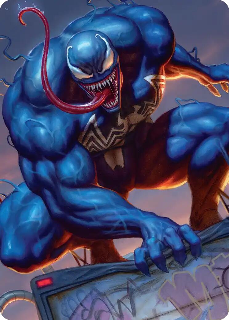 Venom, Deadly Devourer Art Card [Marvel's Spider-Man Art Series] | Shuffle n Cut Hobbies & Games
